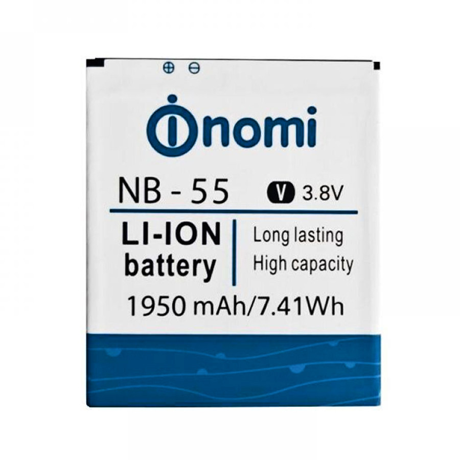 Батарея (акумулятор) Nomi NB-55 i505 Оригінал 1950 mAh Розпанда, фото 1