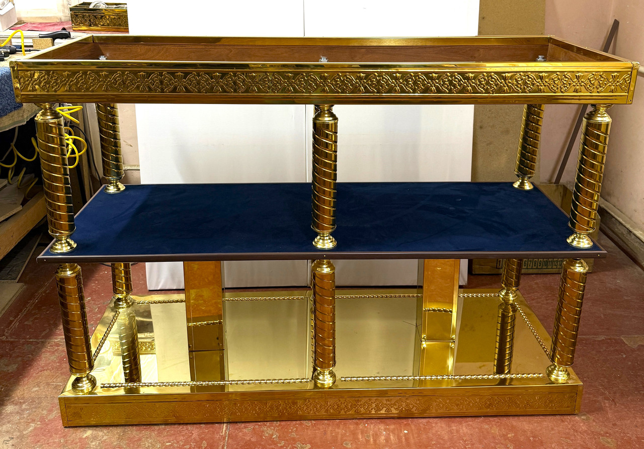 Підсвічник на пісок з поличкою 140×50×90 см висоти, фото 1