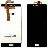 Дисплей (екран) Meizu M5c M710H з тачскрином (чорний Оригінал)