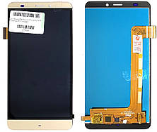 Дисплей (екран) Prestigio MultiPhone PSP5551 Duo Grace S5 з тачскрином (золотистий)