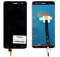 Дисплей (екран) Asus ZenFone 3 ZE520KL Z017D, Z012D 1A004WW з тачскрином (чорний)