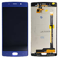 Дисплей (екран) Doogee BL7000 з тачскрином (синій Оригінал)