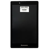 Дисплей (екран) Lenovo Tab 2 8.0" A8-50F A8-50LC, Tab 3 TB3-850F з тачскрином (чорний Оригінал і рамкою)