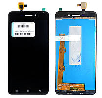 Дисплей (екран) Lenovo S60 з тачскрином (чорний)