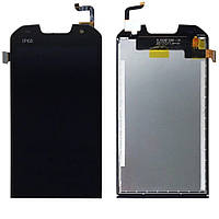 Дисплей (екран) Doogee S30 з тачскрином (чорний)