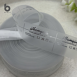 Ріббон Resin (для текстиля) 25 мм х 300м срібло (silver), фото 3