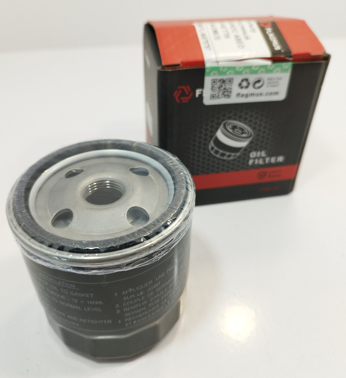 Фільтр оливний Ланос, Авео, Лачетті, Нексія FLAGMUS, фото 1