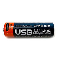 Акумулятор на зарядці AA Type-C Li-ion