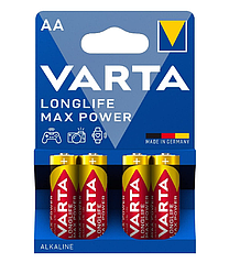 Батарейка Varta MAX POWER LR6/AA/ ALKALINE 4шт