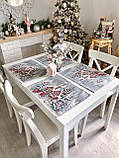 Серветка сервірувальна Новорічна гобеленова Limaso RUNNER1378-49, фото 2