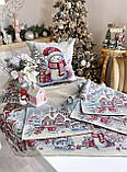 Серветка сервірувальна Новорічна гобеленова Limaso RUNNER1378-49, фото 7