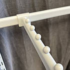 Кронштейн (флейта) овальна на перемичку рівна біла 40 см, фото 7