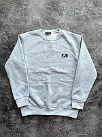 Молодежный свитшот мужской Nike на флисе спортивная хлопковая кофта Найк без капюшона на осень для парня