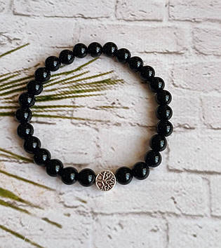 Браслет Дерево життя з оніксу BR037