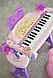 Дитячий синтезатор піаніно 6613 з мікрофоном і стільчиком 37 клавіш, фото 4