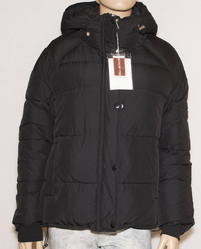 Зимова жіноча  коротка куртка L, XL 6818, фото 1