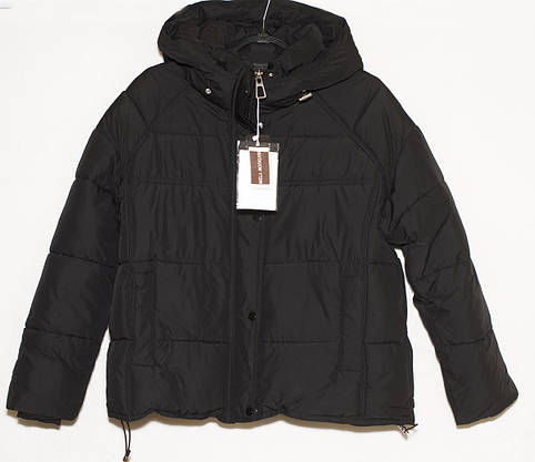 Зимова жіноча  коротка куртка L, XL 6818, фото 4