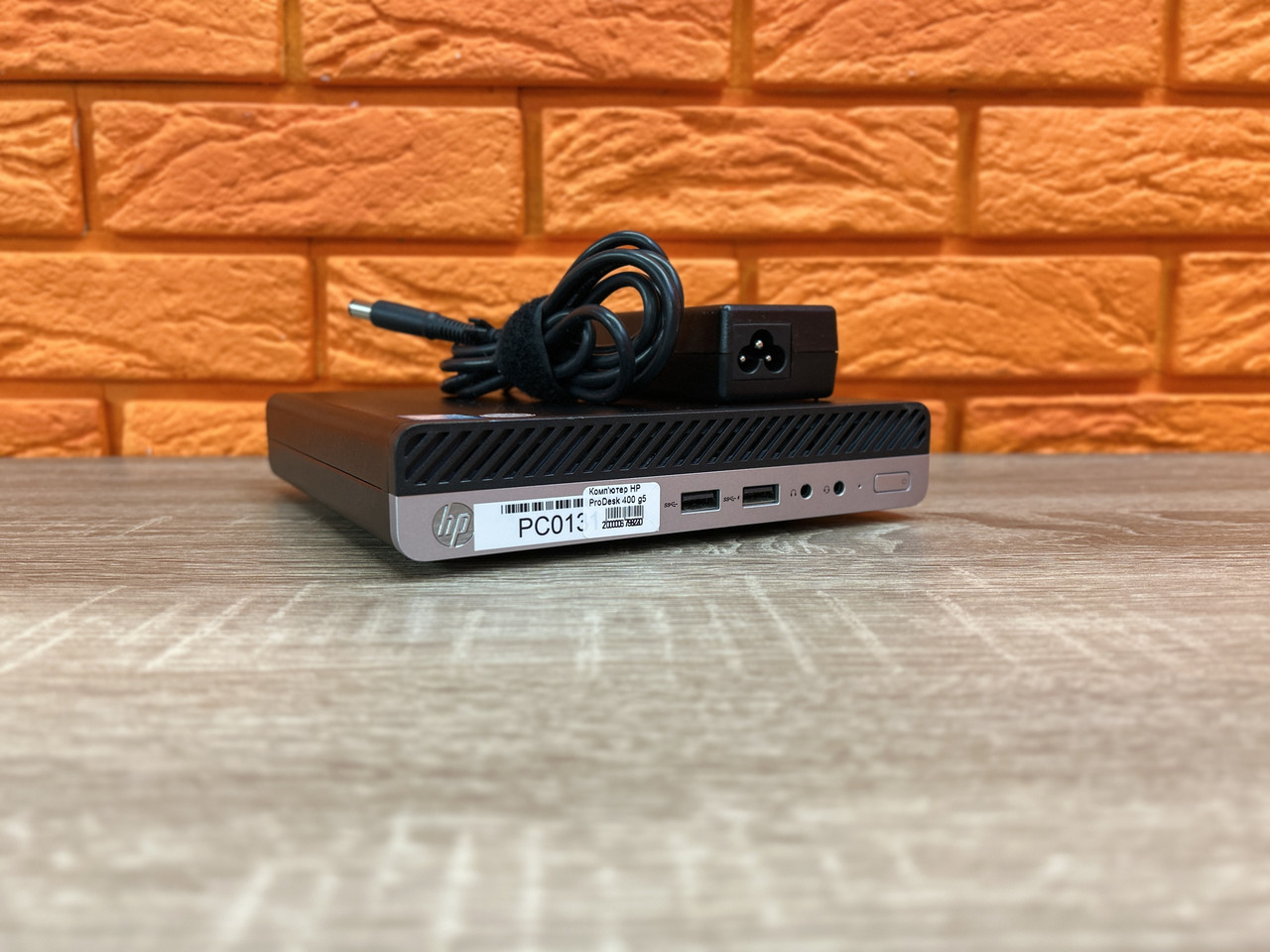 Компʼютер HP ProDesk 400 G5 Mini, Intel Сore i3-9100T 3.7GHz, DDR4 8ГБ, SSD 128ГБ, Win11