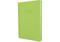 Блокнот Щоденник А5 датований 2026 рік, "Satin"  Фісташковий, 21612-67 Economix
