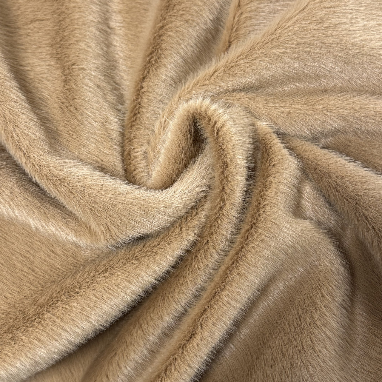 Хутро штучне норка, колір беж, фото 1