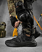 Летние тактические кроссовки черные, мужские военные лёгкие кроссовки весна-лето, армейская обувь зсу fur try oll