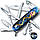 Швейцарський складаний ніж Victorinox HUNTSMAN UKRAINE ДНК Українця 1.3713.3.T3270pw, фото 2