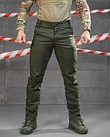 Армейские штаны олива Рип стоп, военные мужские штаны хоки, штаны тактические олива зсу fur try oll