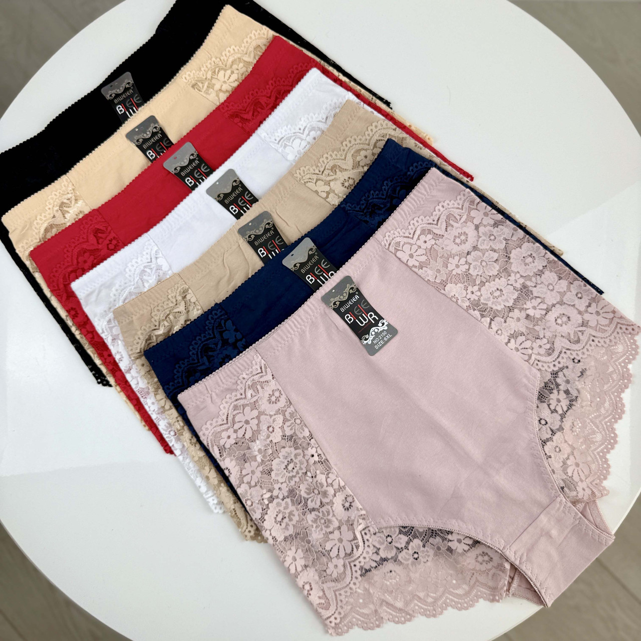 Жіночі великі бавовняні трусики #2150 Biweier, фото 1