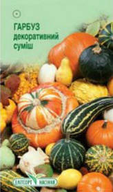 Насіння гарбуза декоративна суміш 10 шт.