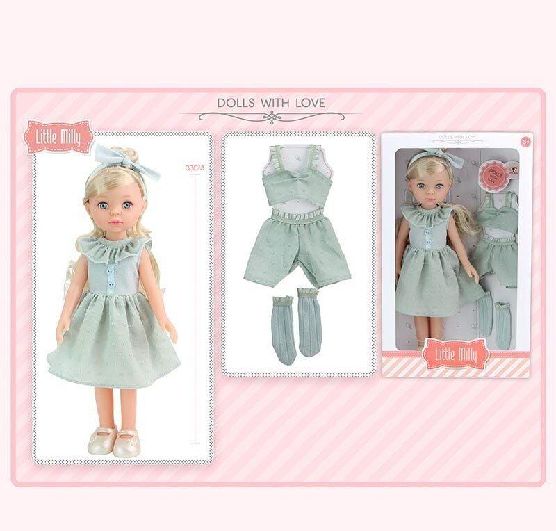 Лялька 91098 J (36) додатковий одяг, висота 33 см, в коробці