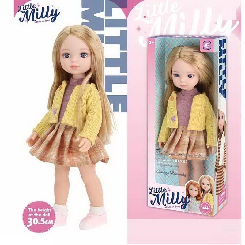 Лялька 92018 A (60/2) знімний одяг, взуття, висота 30 см, в коробці