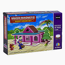 Магнітний конструктор JH 8818 (36) "Пошта", 47 деталей, в коробці