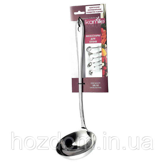 Ополоник із хром неіржавкої сталі , фото 1