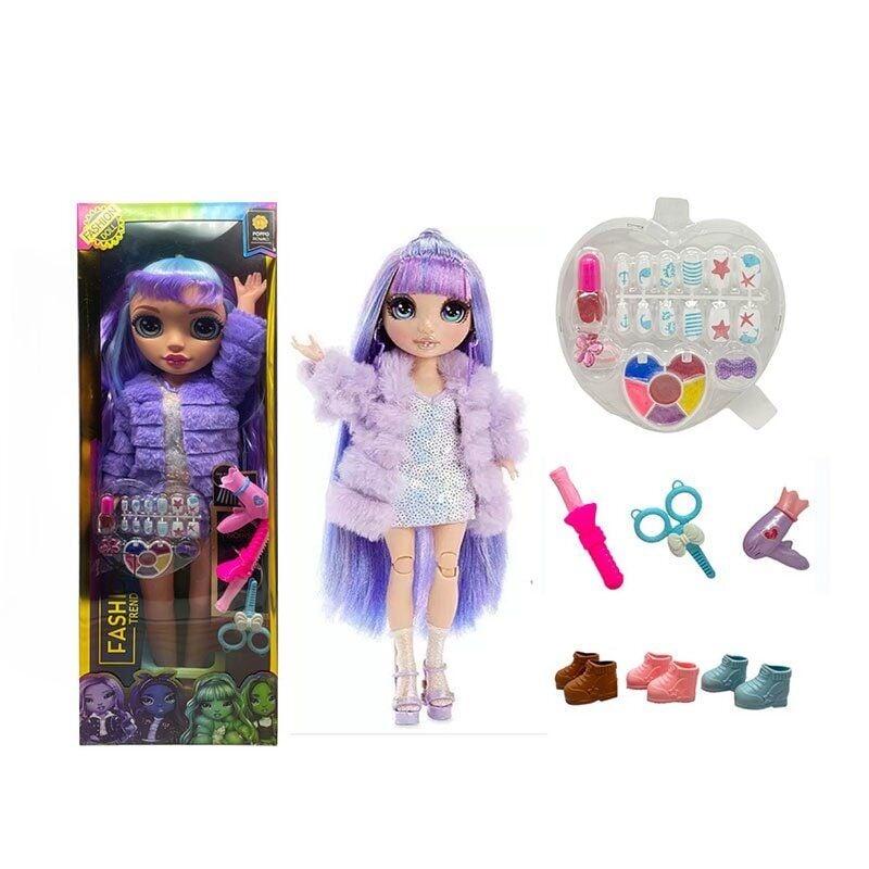 Лялька TK 2329 (24/2) висота 57см, рухливі кінцівки та голова, знімний одяг та взуття, накладні нігті, лак, 2 каблучки, фен,