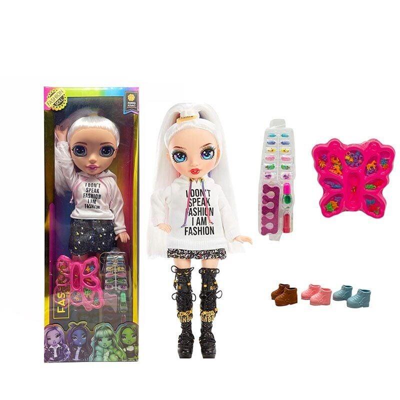 Лялька TK 2340 (24/2) висота 57см, рухливі кінцівки та голова, знімний одяг та взуття, накладні нігті, лак, розділювач для