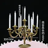 Підсвічник зі свічками в торт (9 шт), фото 2