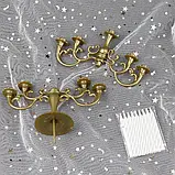 Підсвічник зі свічками в торт (9 шт), фото 3