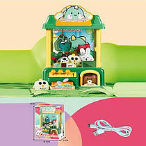 Ігровий автомат LQL 3327 (8) електронне табло, звуки, мелодії, на батарейках, жетони, в коробці