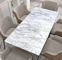 Самоклейна плівка під мармур біло сіра для кухні 5 х 60 Самоклейка для меблів на кухню вологостійка плівка мармурова