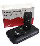 4G LTE MIFI роутер Н806 (B1/B3/B5/B8/B40), 150 Мбіт/с, акумулятор 2100 мАг, Plug Play, чорний