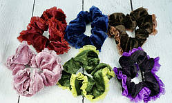 ГУМКА ОКСАМИТОВА З7 ШИФОНОВИМ КАНТОМ