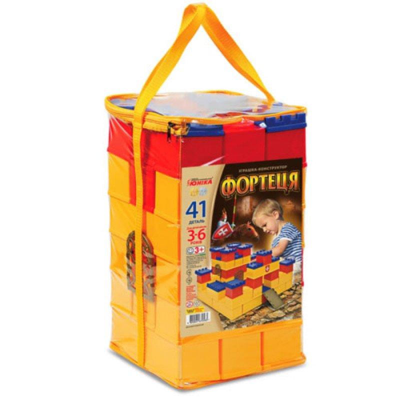 Конструктор 0583 Юніка Фортеця 41 деталь великі деталі, фото 1