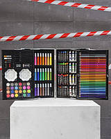 Набір для малювання в алюмінієвій валізці 145 предметів