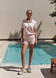 Вʼязаний комплект з шортами, фото 4