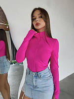 Жіночий лонгслів ; Різні Кольори ; Розмір 42-46,48-52 ;