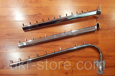 Кронштейни похилі із цвяхом для важкої одягу