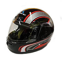 Мотошолом інтеграл, чорний