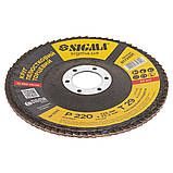 Круг пелюстковий торцевий Т29 (конічний) Ø 125 мм P220 SIGMA (9172691), фото 3