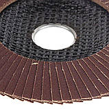 Круг пелюстковий торцевий Т29 (конічний) Ø 125 мм P220 SIGMA (9172691), фото 6