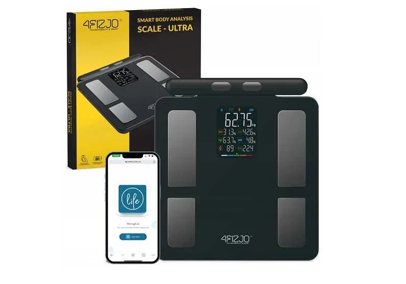 4FIZJO BMI GLASS SMART Розумні ваги з аналізатором тіла, фото 1